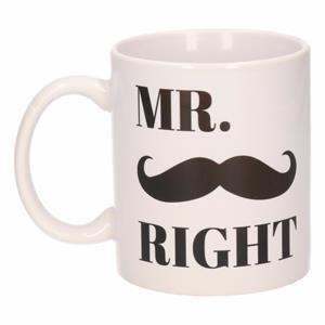 Bellatio Mr Right mok / beker 300 ml -