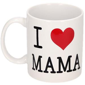 Bellatio I Love Mama beker/mok 300 ml -