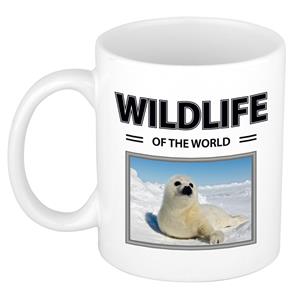 Bellatio Zeehond mok met dieren foto wildlife of the world -