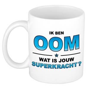 Bellatio Ik ben oom wat is jouw superkracht kado mok / beker / verjaardag -