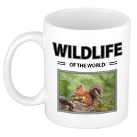 Bellatio Eekhoorn mok met dieren foto wildlife of the world -