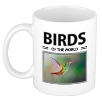 Bellatio Kolibries mok met dieren foto birds of the world -