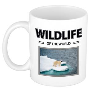 Bellatio Ijsbeer mok met dieren foto wildlife of the world -