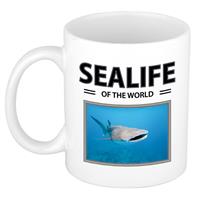 Bellatio Tijgerhaai mok met dieren foto sealife of the world -