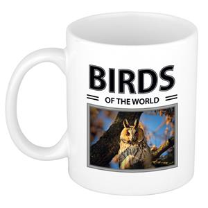 Bellatio Ransuilen mok met dieren foto birds of the world -