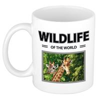 Bellatio Giraf mok met dieren foto wildlife of the world -