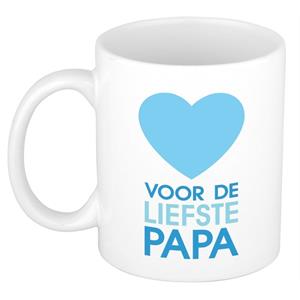 Bellatio Voor de liefste vader mok / beker voor Vaderdag 300 ml -