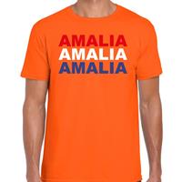 Bellatio Amalia t-shirt oranje voor heren