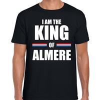 Bellatio I am the King of Almere Koningsdag t-shirt zwart voor heren