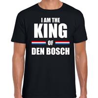 Bellatio I am the King of Den Bosch Koningsdag t-shirt zwart voor heren