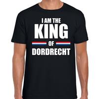 Bellatio I am the King of Dordrecht Koningsdag t-shirt zwart voor heren