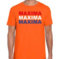 Bellatio Maxima t-shirt oranje voor heren