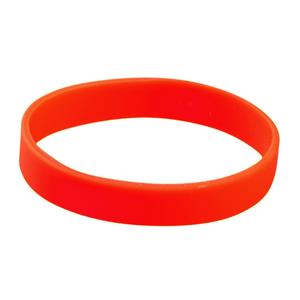 Siliconen armband rood -