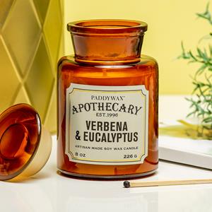 Paddywax Apothecary Geurkaars - Verbena & Eucalyptus