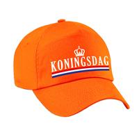 Bellatio Koningsdag pet / cap oranje voor dames