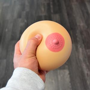 OOTB Boob Stress Ball - XXL - Stress Reliever - Cadeauverpakking - Borstvormige Stressbal