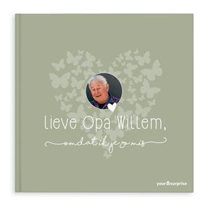 YourSurprise Gepersonaliseerd boek - Lieve Opa, omdat ik je zo mis - Hardcover