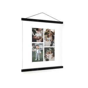 YourSurprise Gepersonaliseerde poster met zwarte posterhanger 40x50