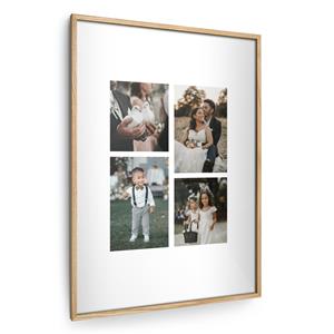YourSurprise Houten lijst met gepersonaliseerde fotoafdruk - 50x70
