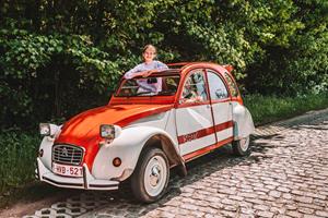 Belevenissen.nl Een dag rijden met een 2pk in de Vlaamse Ardennen
