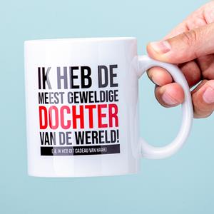 Nutcrackers Meest Geweldige Dochter Vaderdag Mok