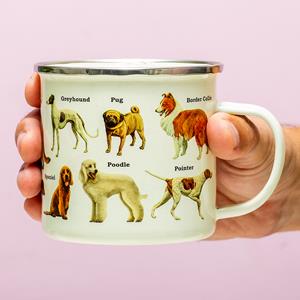 Dogs Enamel Mug