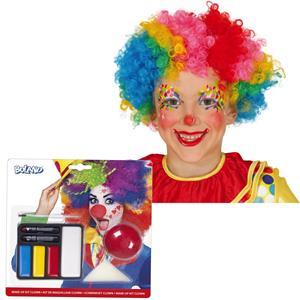 Guirca Clown verkleed set compleet voor kinderen