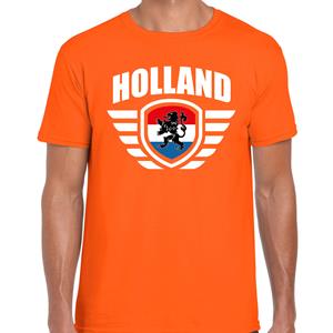 Bellatio Holland landen / voetbal t-shirt oranje heren - EK / WK voetbal -