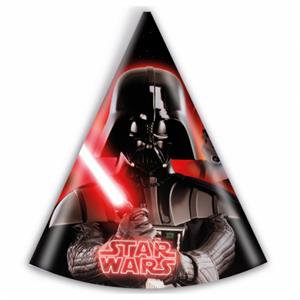 Partyhüte/Partyhütchen Star Wars Heroes, 6 Stück