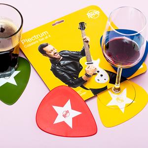 Winkee Plectrum Onderzetters (set Van 4)