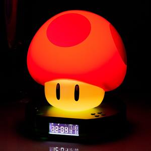 Paladone Super Mushroom Digital Alarm Clock