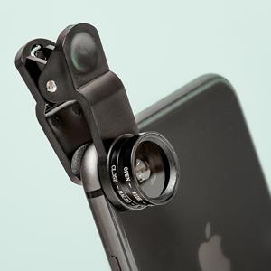 Kikkerland Cameralens Voor Smartphone (set Van 3)