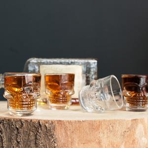 Schedel Shotglaasjes (set Van 4)