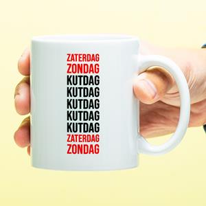 Ditverzinjeniet Mok Zaterdag, Zondag, Kutdag