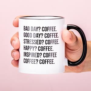 Ditverzinjeniet Bad Day Koffie Mok