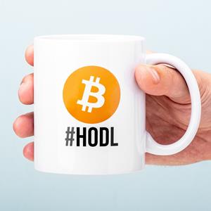 Ditverzinjeniet Bitcoin HODL Mok