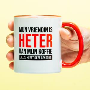 Ditverzinjeniet Mok Mijn Vriendin Is Heter Dan Mijn Koffie