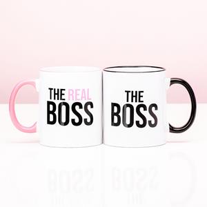 Ditverzinjeniet The Boss En The Real Boss Mokken (Set Van 2)