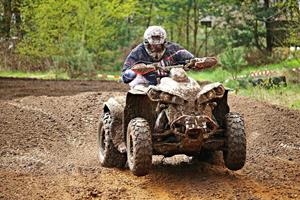 Quad en 4x4 jeep rijden