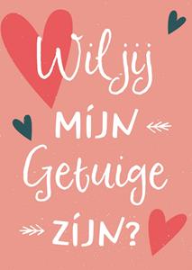 Huwelijkskaart -  - Lief
