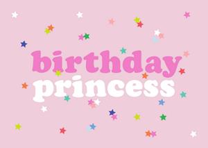 Greetz  Verjaardagskaart - birthday princess