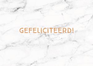 Greetz  Huwelijkskaart - gefeliciteerd