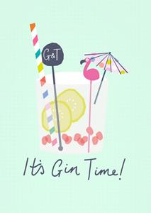 Greetz  Verjaardag - Gin - Drinken