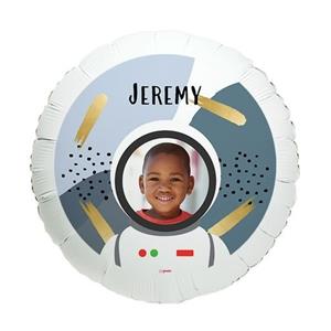 Ballon - Astronaut - met eigen naam en foto