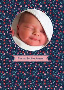Greetz  Geboortekaart - fotokaart