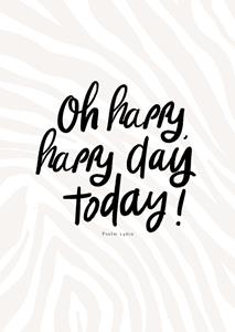  Communie kaart - Oh Happy Day