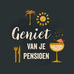 Greetz  Pensioen kaart - illustratie