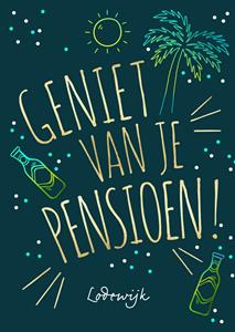 Luckz  Pensioenkaart - Vrolijk