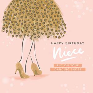 Greetz  Verjaardagskaart - Dancing shoes