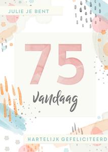 Greetz  Verjaardagskaart - met leeftijd en naam
